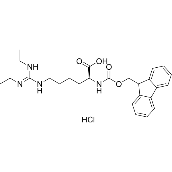 Fmoc-L-Homoarg(Et)2-OH hydrochloride 1864003-26-8